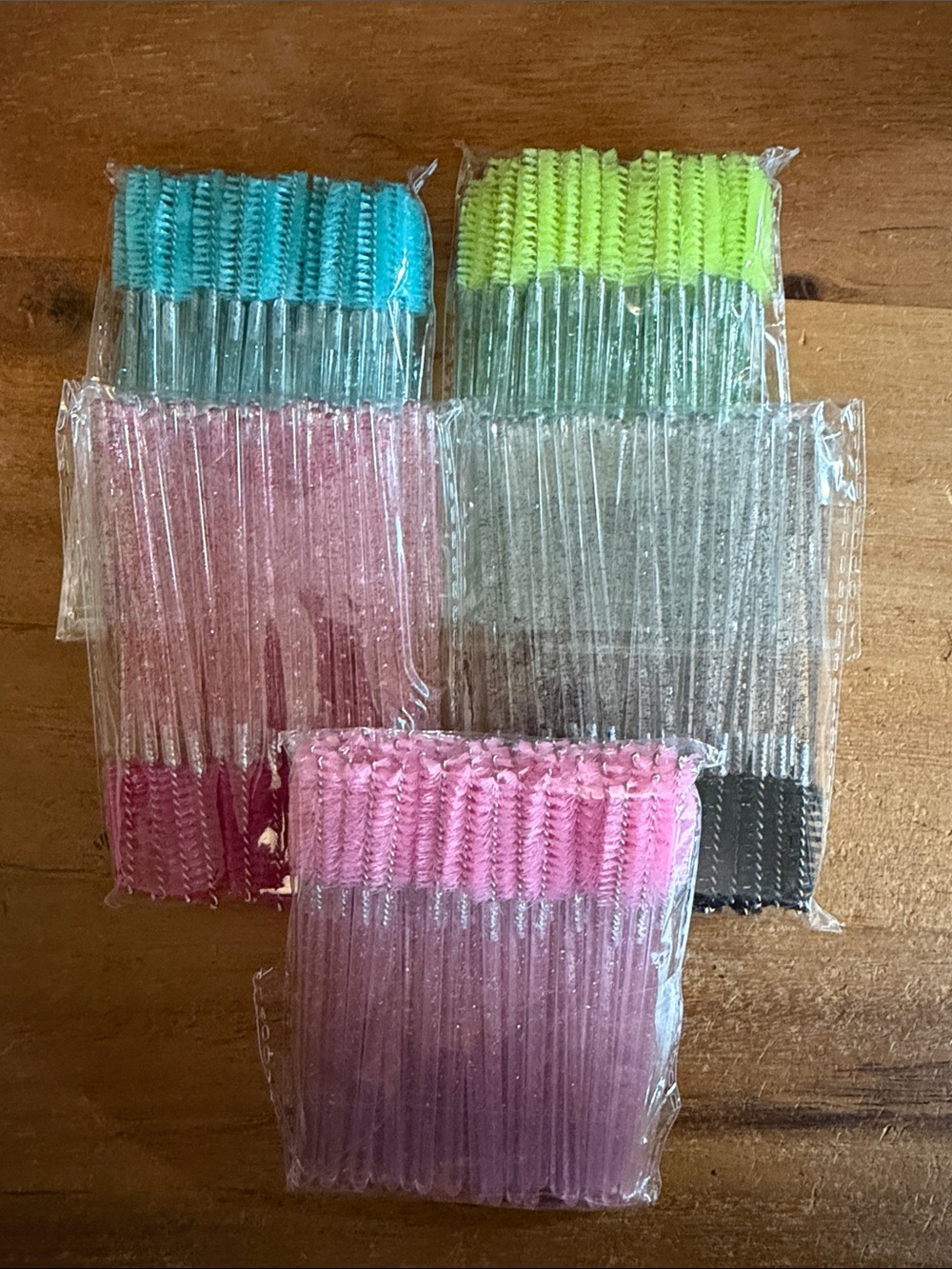 Glitter Disposable Mascara Wands